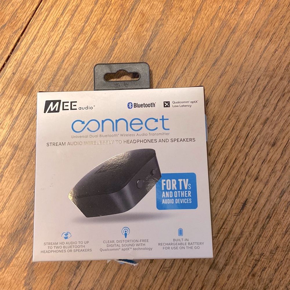 MEE audio  Connect Universal Dual-Headphone Bluetooth Wireless Audio Transmitter